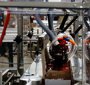 End of Arm Tooling (EOAT) on ABB IRB FlexPicker robotic packaging automation solution